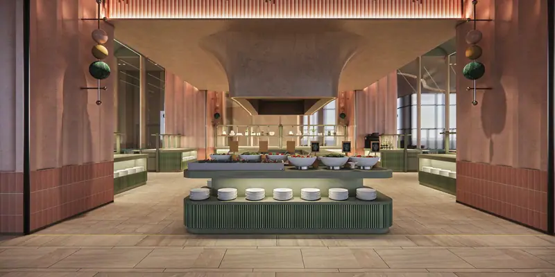 The all-day dining restaurant