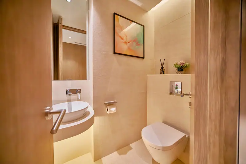 A Type A villa bathroom