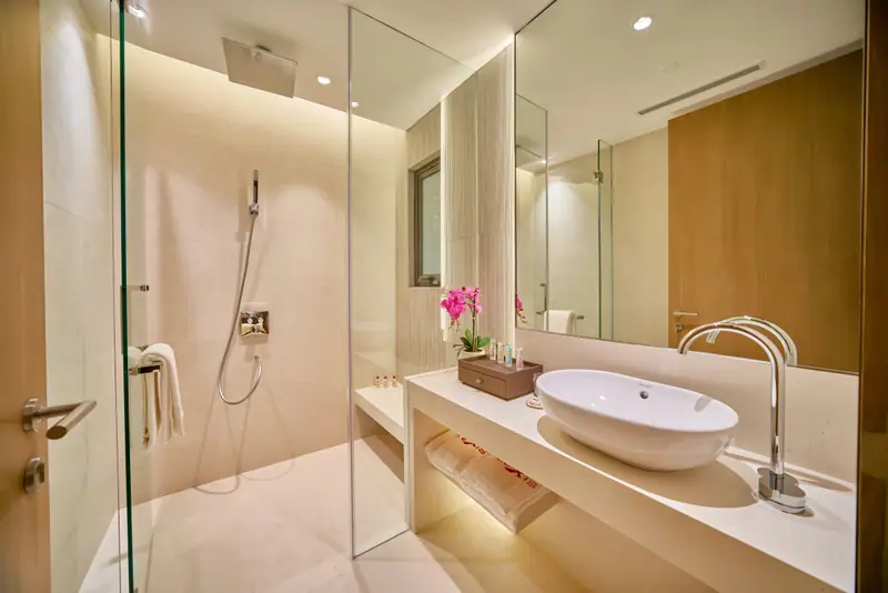 The second bathroom of a Type A villa